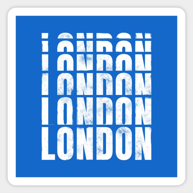 London typography Sticker by stu-dio-art
